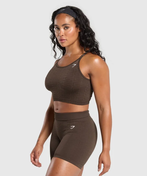 Adapt Monogram Seamless Midi Tank
