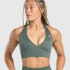 Adapt Monogram Seamless Sports Bra