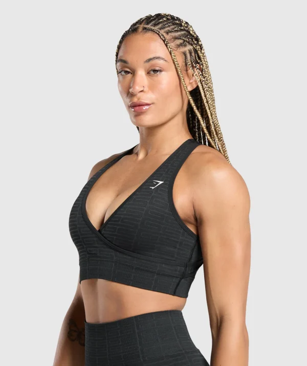 Adapt Monogram Seamless Sports Bra