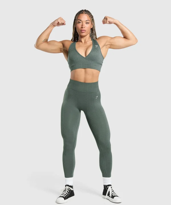 Adapt Monogram Seamless Sports Bra
