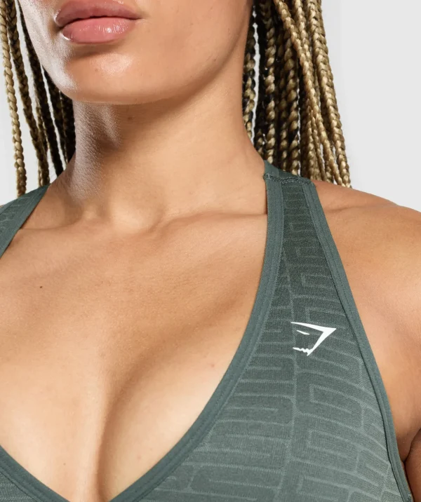 Adapt Monogram Seamless Sports Bra