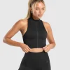 Corset Seamless Crop Tank