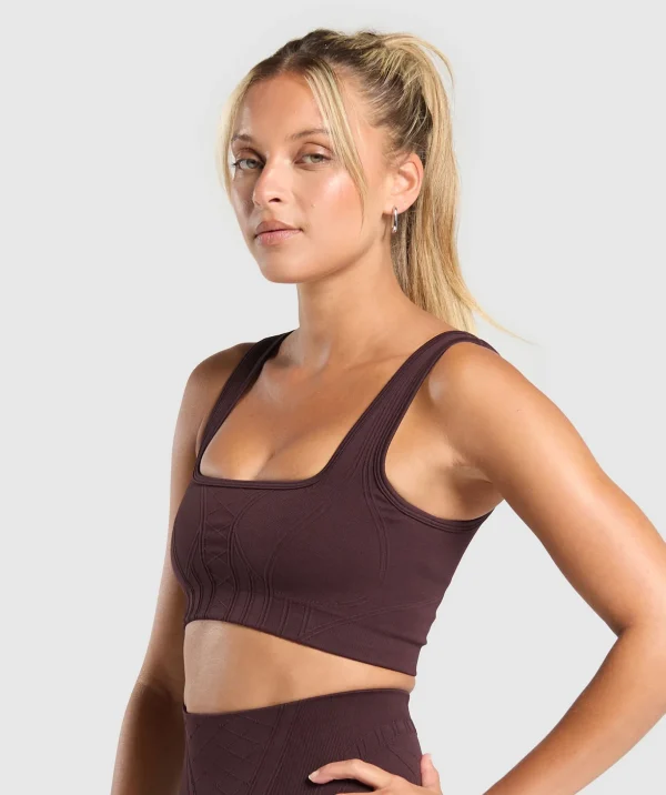 Corset Seamless Sports Bra