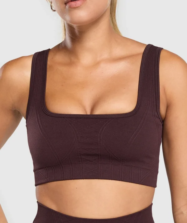 Corset Seamless Sports Bra