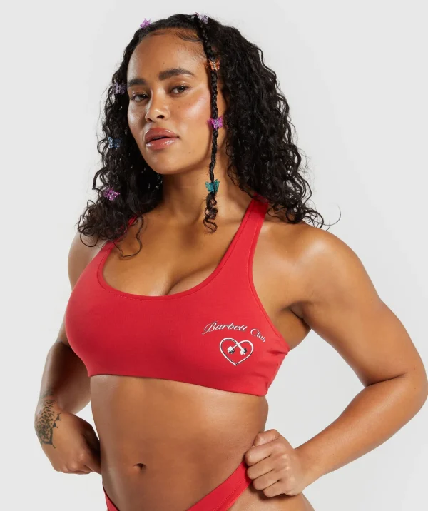 Cotton Graphic Bralette