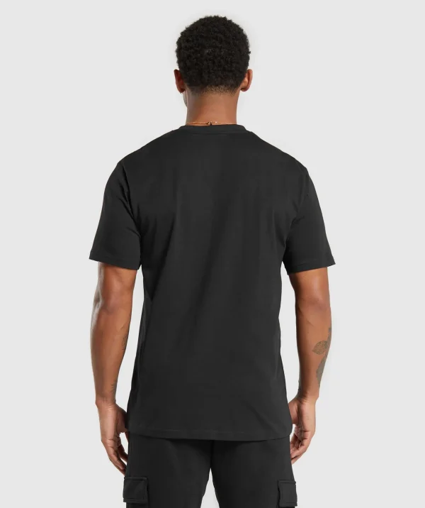 Crest V-Neck T Shirt