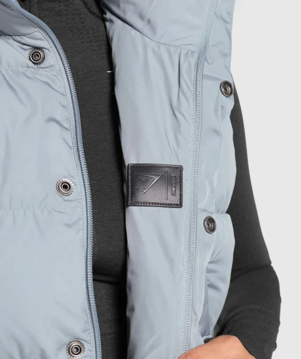 Cropped Midi Gilet