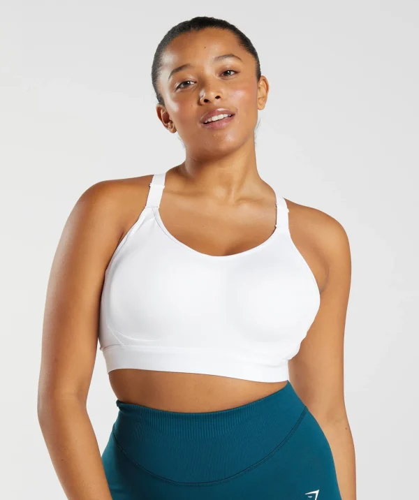 Cut Out Back High Support Sports Bra