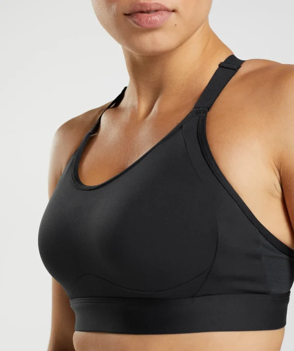 Cut Out Back High Support Sports Bra, B/C-E/F
