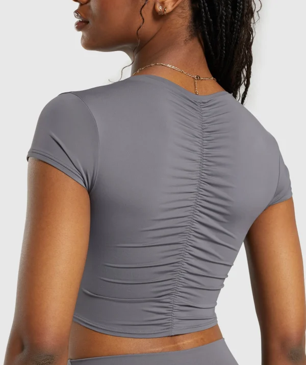 Elevate Ruched Crop Top