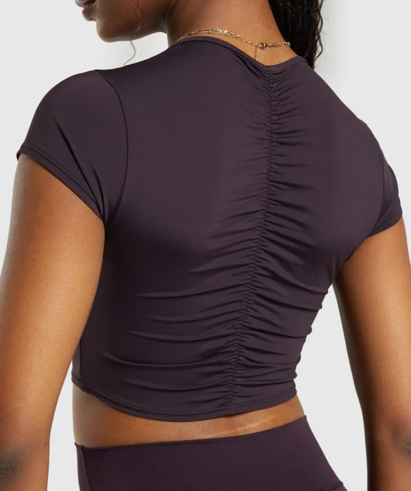 Elevate Ruched Crop Top