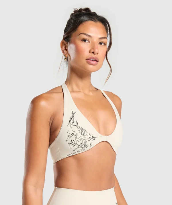 Elevate Tattoo Graphic Sports Bra