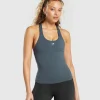 Everyday Racer Back Tank With Shelf