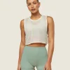 everywear Cropped Mesh Tank