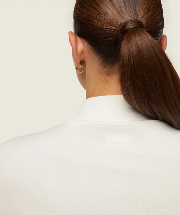everywear Long Sleeve Ribbed Turtle Neck