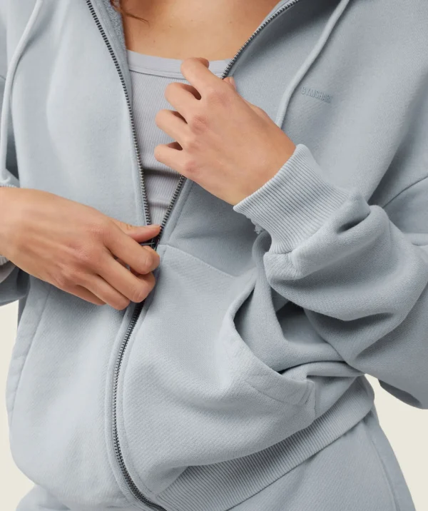 everywear Relaxed Zip Hoodie
