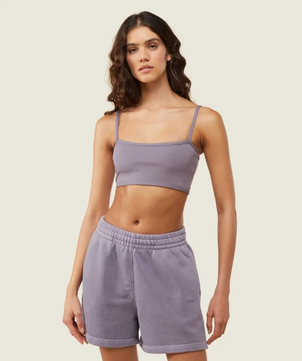 everywear Ribbed Bandeau Bra