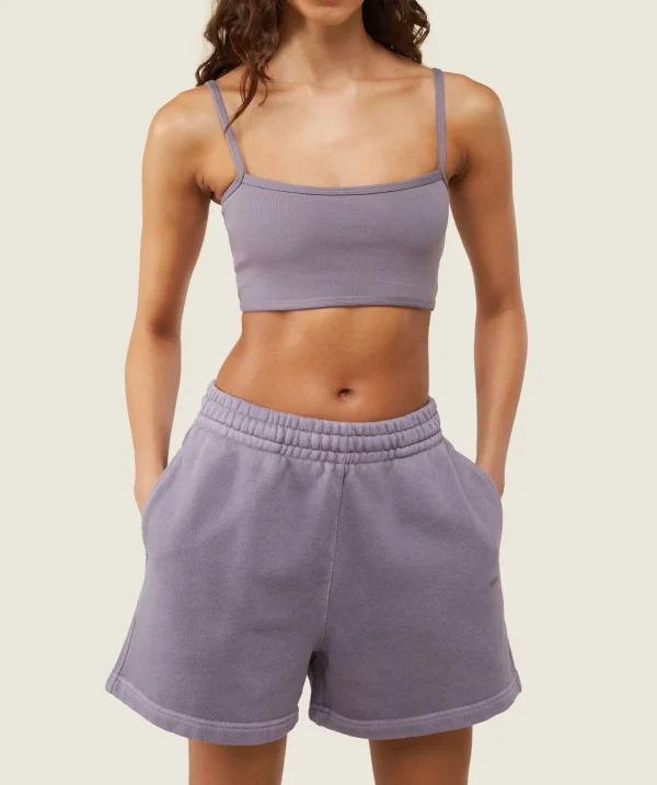 everywear Ribbed Bandeau Bra