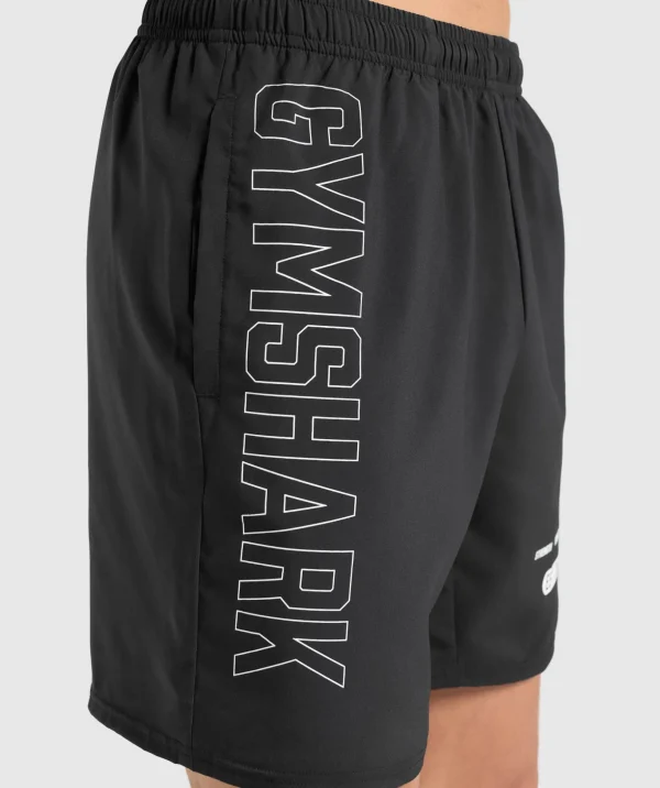 Fitness Graphic Shorts