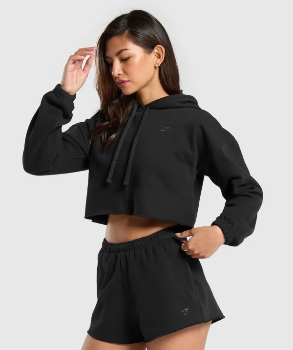 Fleece Crop Pullover