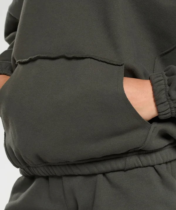 Fleece Oversized Sweatshirt
