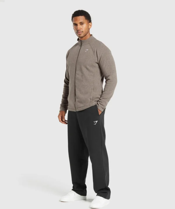 Fleece Zip Through Jacket