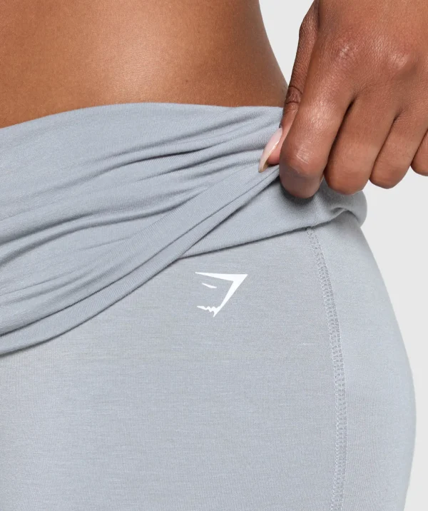 Foldover Flared Leggings
