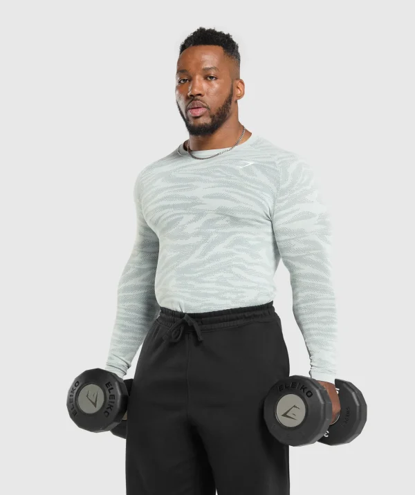 Geo Animal Seamless Long Sleeve T-Shirt