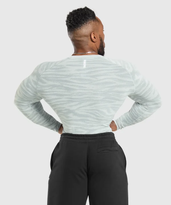 Geo Animal Seamless Long Sleeve T-Shirt