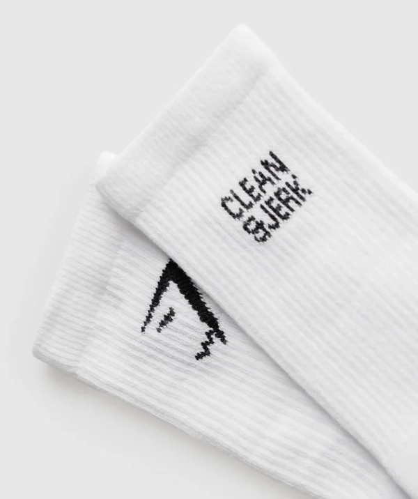 Graphic Weightlifting Crew Single