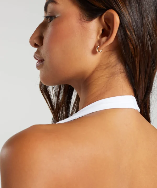 Halter Neck Cami with Shelf