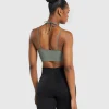 Halterneck Crop Cami Tank