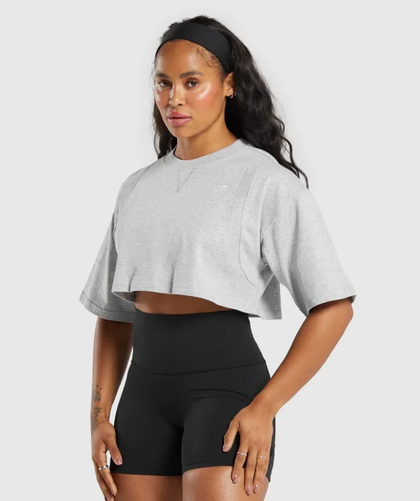 Heavyweight Cotton Crop T-Shirt