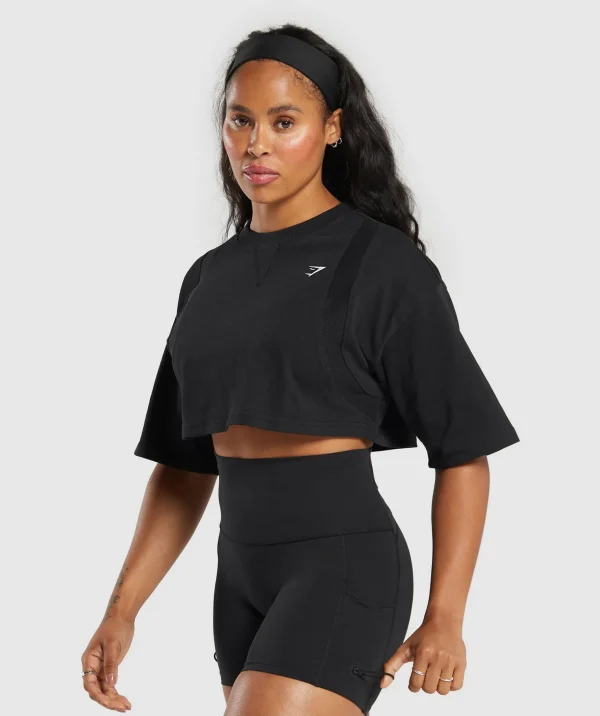Heavyweight Cotton Crop T-Shirt