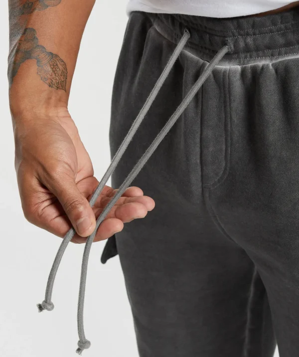 Heavyweight Washed Cargo Joggers