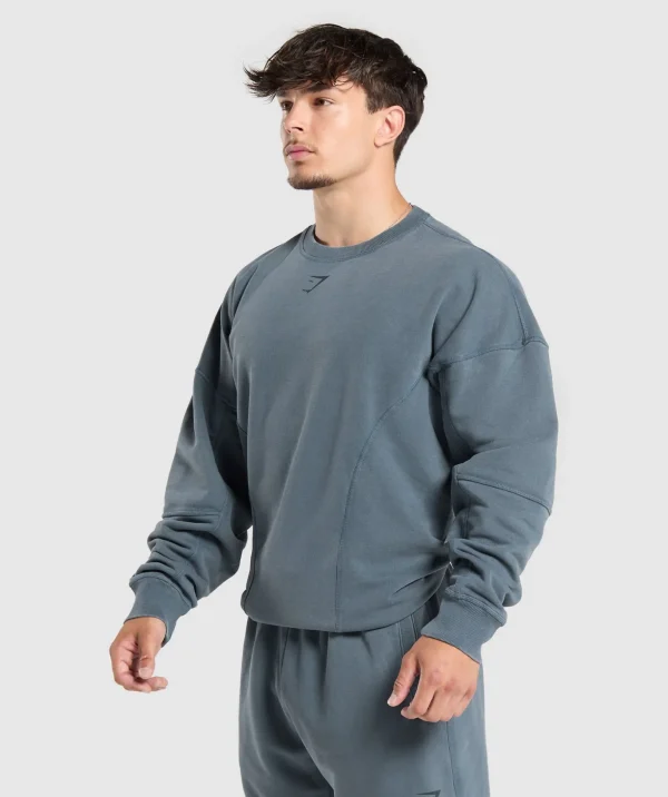Heritage Washed Crew
