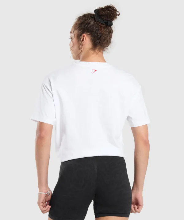 I Love Squats Graphic Oversized Tee
