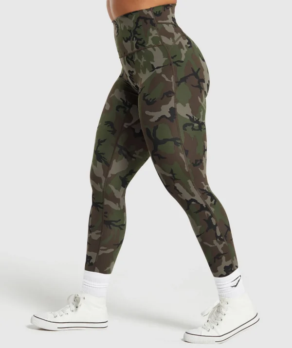 Legacy Printed Regular Leggings