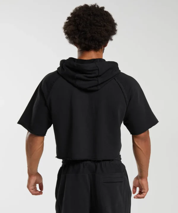 Legacy Short Sleeve Crop Hoodie