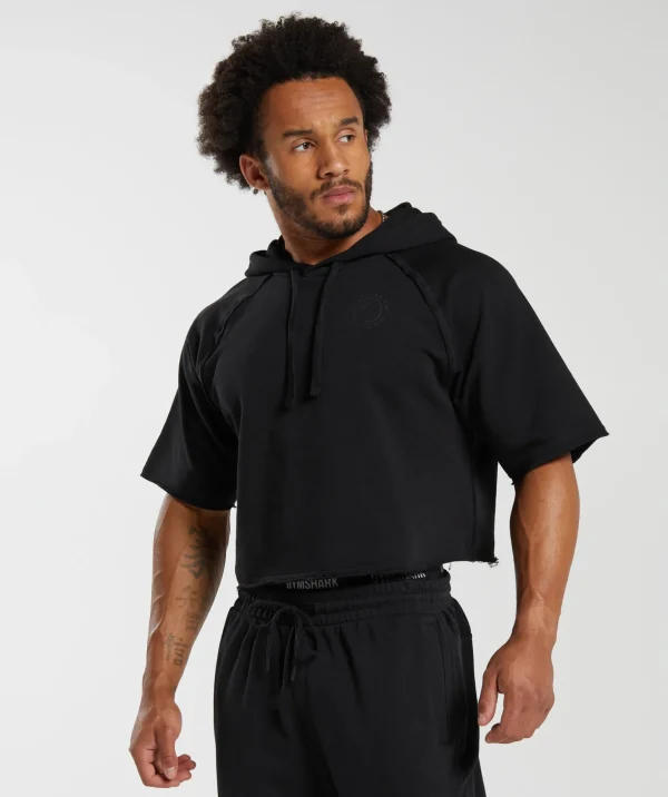 Legacy Short Sleeve Crop Hoodie