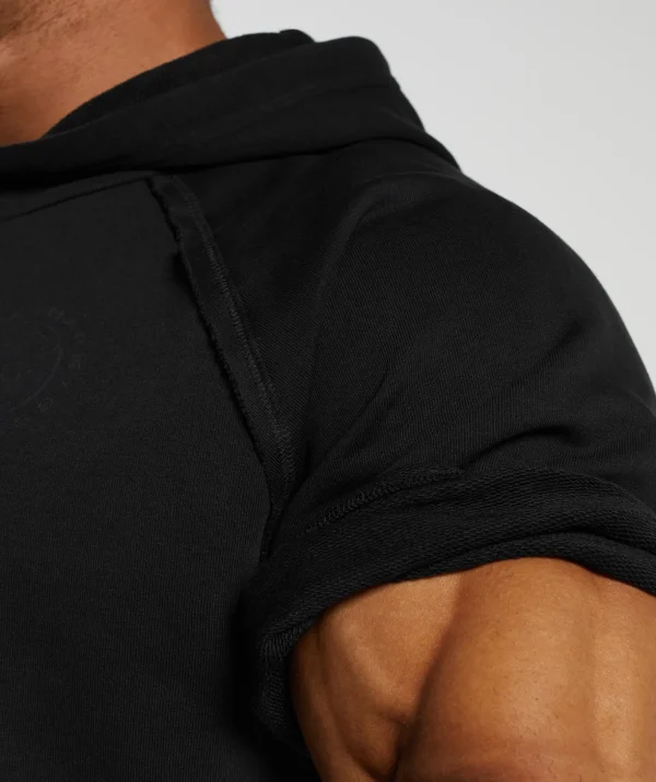 Legacy Short Sleeve Crop Hoodie
