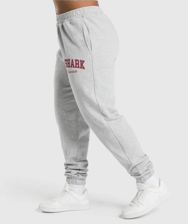 Lifting Essentials Graphic Brushed Oversized Joggers