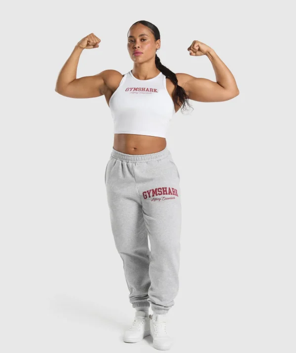 Lifting Essentials Graphic Brushed Oversized Joggers