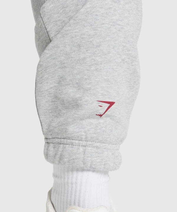 Lifting Essentials Graphic Brushed Oversized Joggers