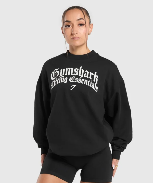 Lifting Essentials Oversized Sweatshirt