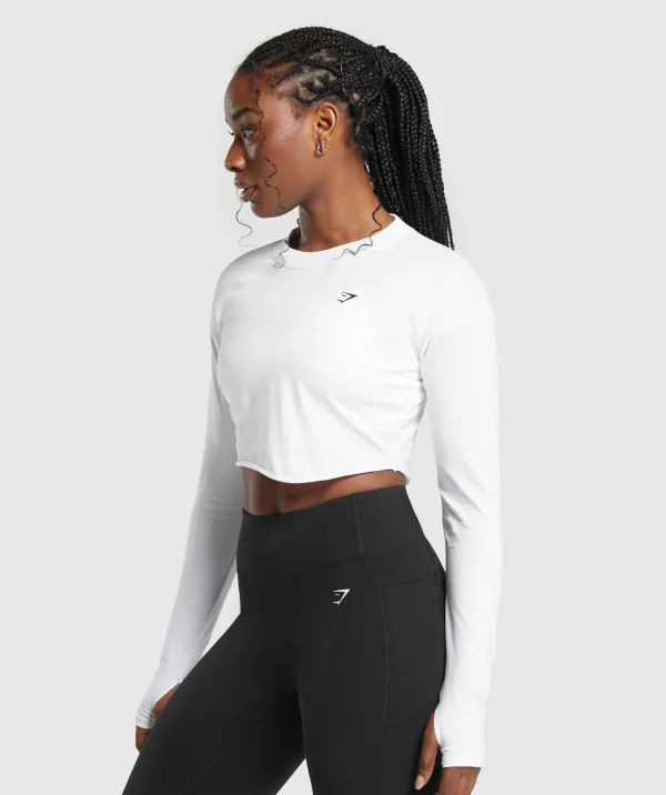 Lifting Long Sleeve Crop Top