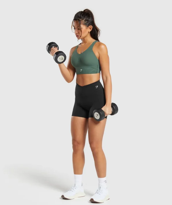 Longline Crossback Sports Bra
