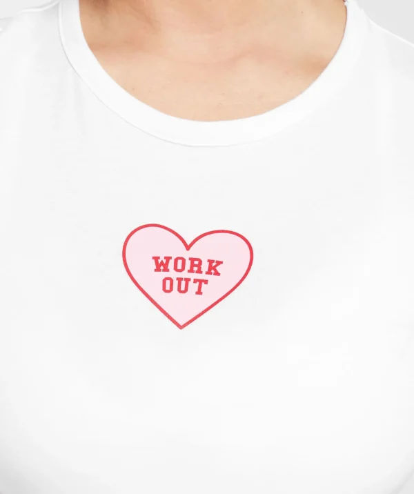 Love Hearts Crop Top