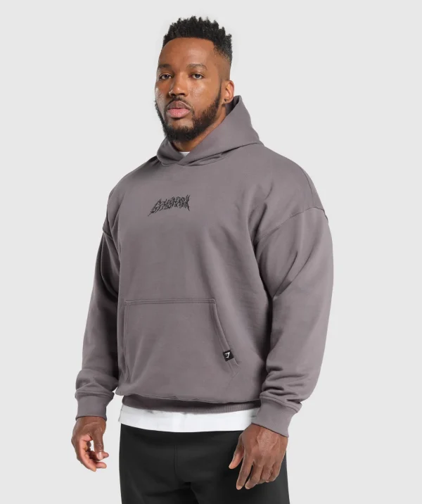 Metal Lifting Graphic Hoodie