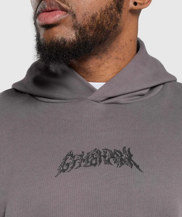 Metal Lifting Graphic Hoodie